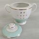 Coffee maker sugar pot earthenware k&g lunéville model ségur vintage