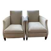 Lot de deux fauteuils Flexform