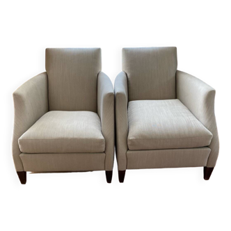 Lot de deux fauteuils Flexform