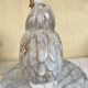 Vintage glazed ceramic rooster