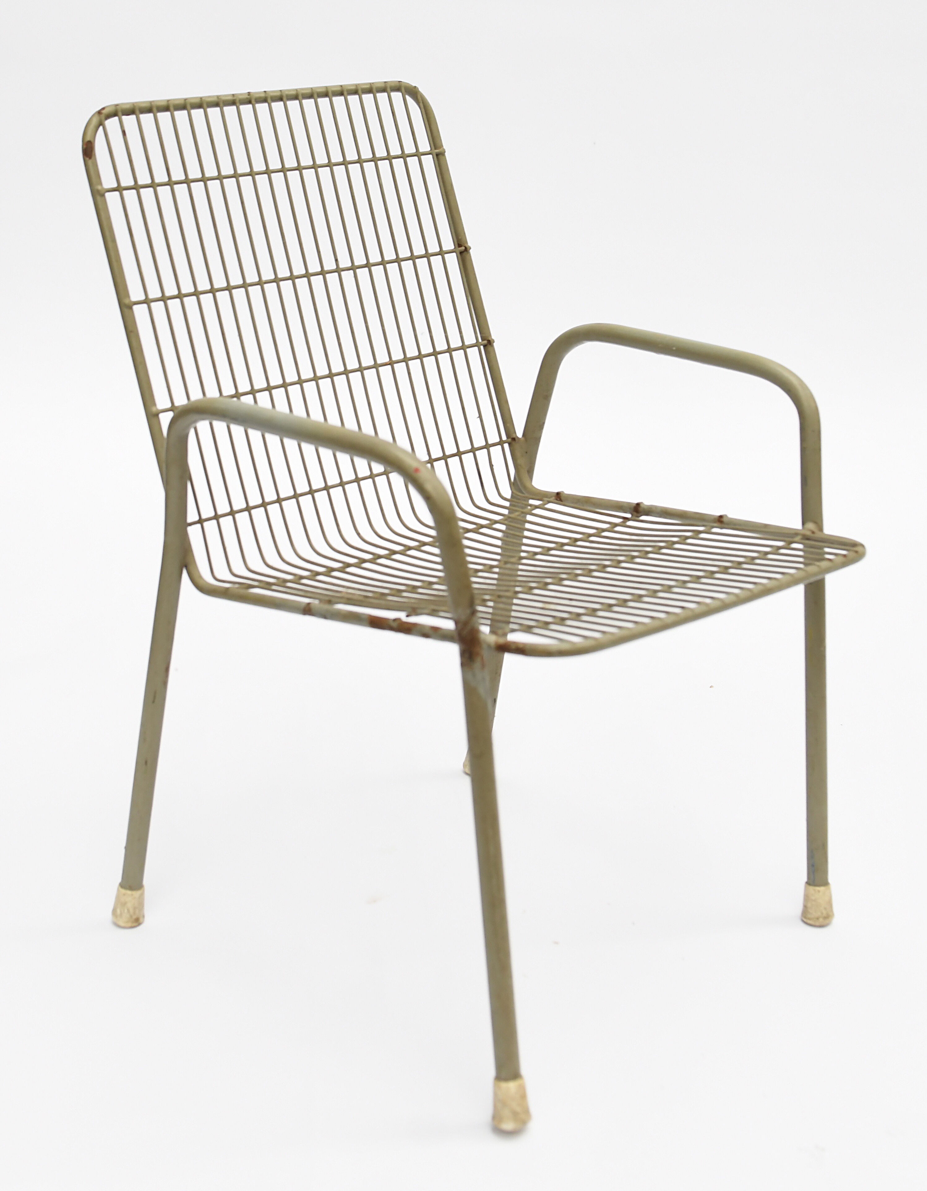 Lacquered metal children's chair