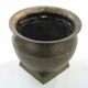 Cache-pot Art Déco, étain, Pologne, années 1970