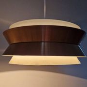 Midcentury Pendant in style of Jo Hammerborg, Denmark, 1970s