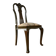 Chaise Queen Anne en chêne massif - début du XXe siècle