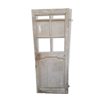 18th century glass door patina original mustache fittings