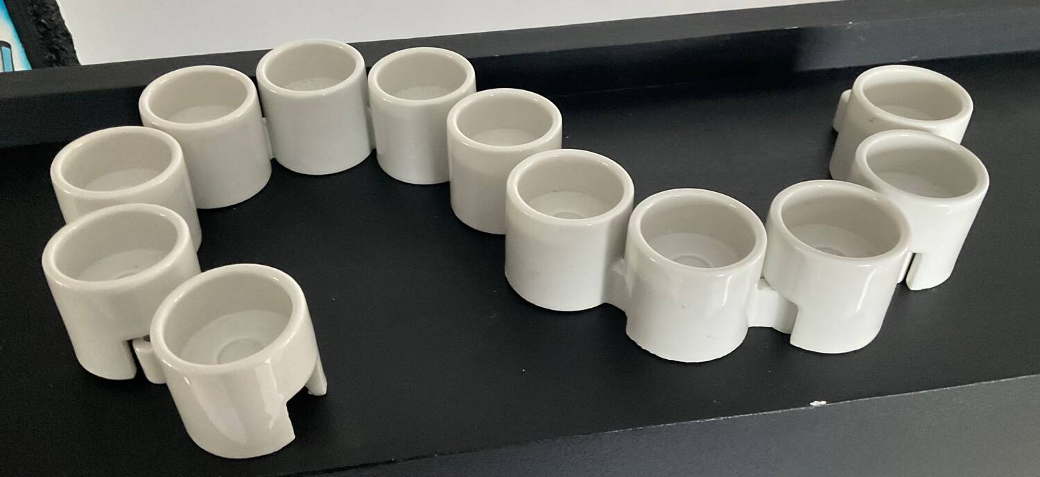 Series of 12 Elhén Johansson candlesticks for Ikea