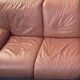 Vintage leather sofa Ligne roset