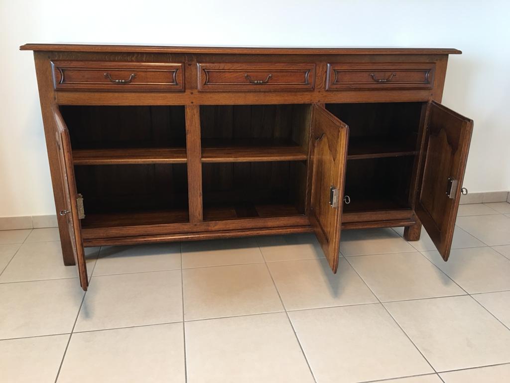 Enfilade 3 doors solid oak