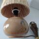 Lampe de chevet gres emaillé rafia