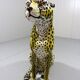 Vintage terracotta Cheetah, Italy 1960