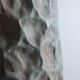 Exceptional vintage dented decor brutalist umbrella stand