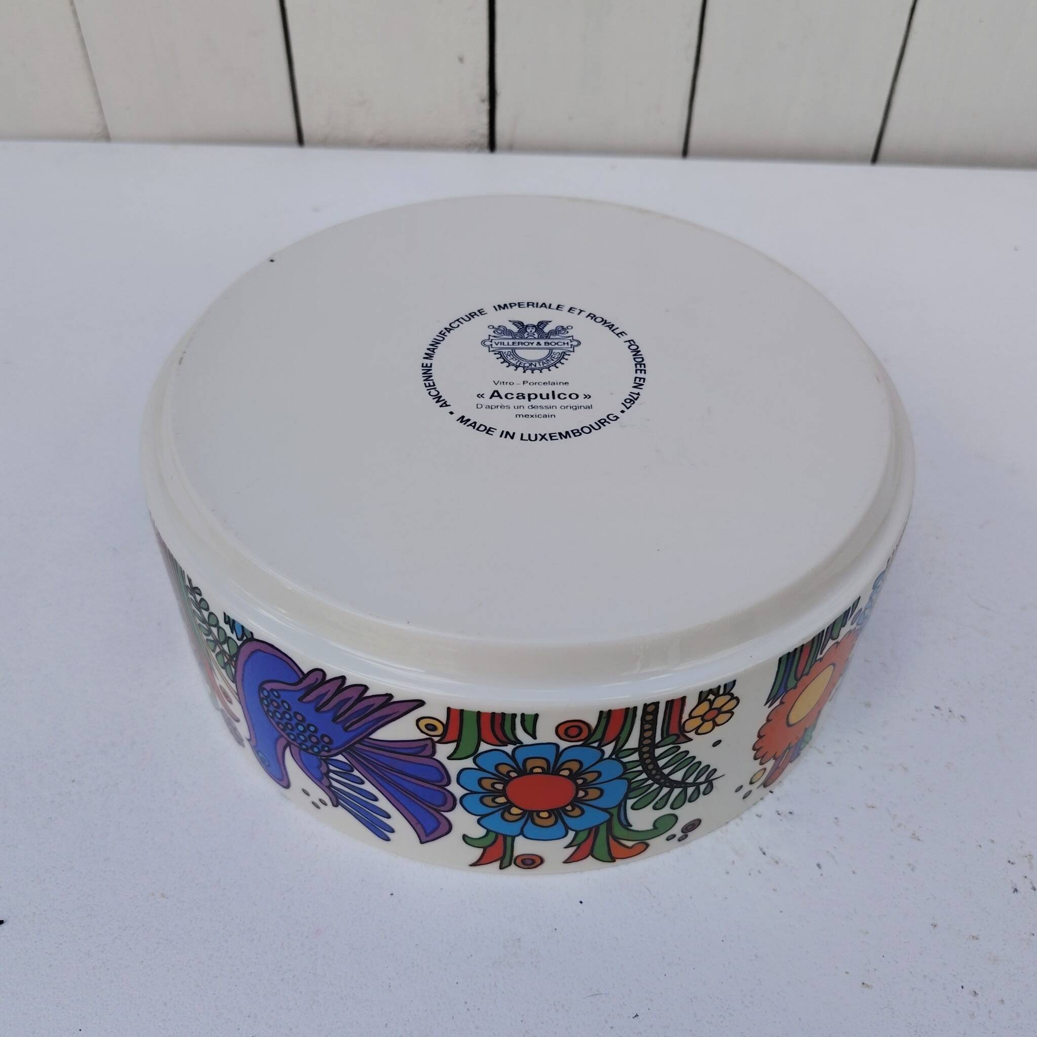 Villeroy & Boch porcelain salad bowl, Acapulco