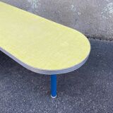 Charming formica kindergarten corner bench,