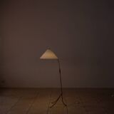 Hasenfuß brass floor lamp by Rupert Nikoll