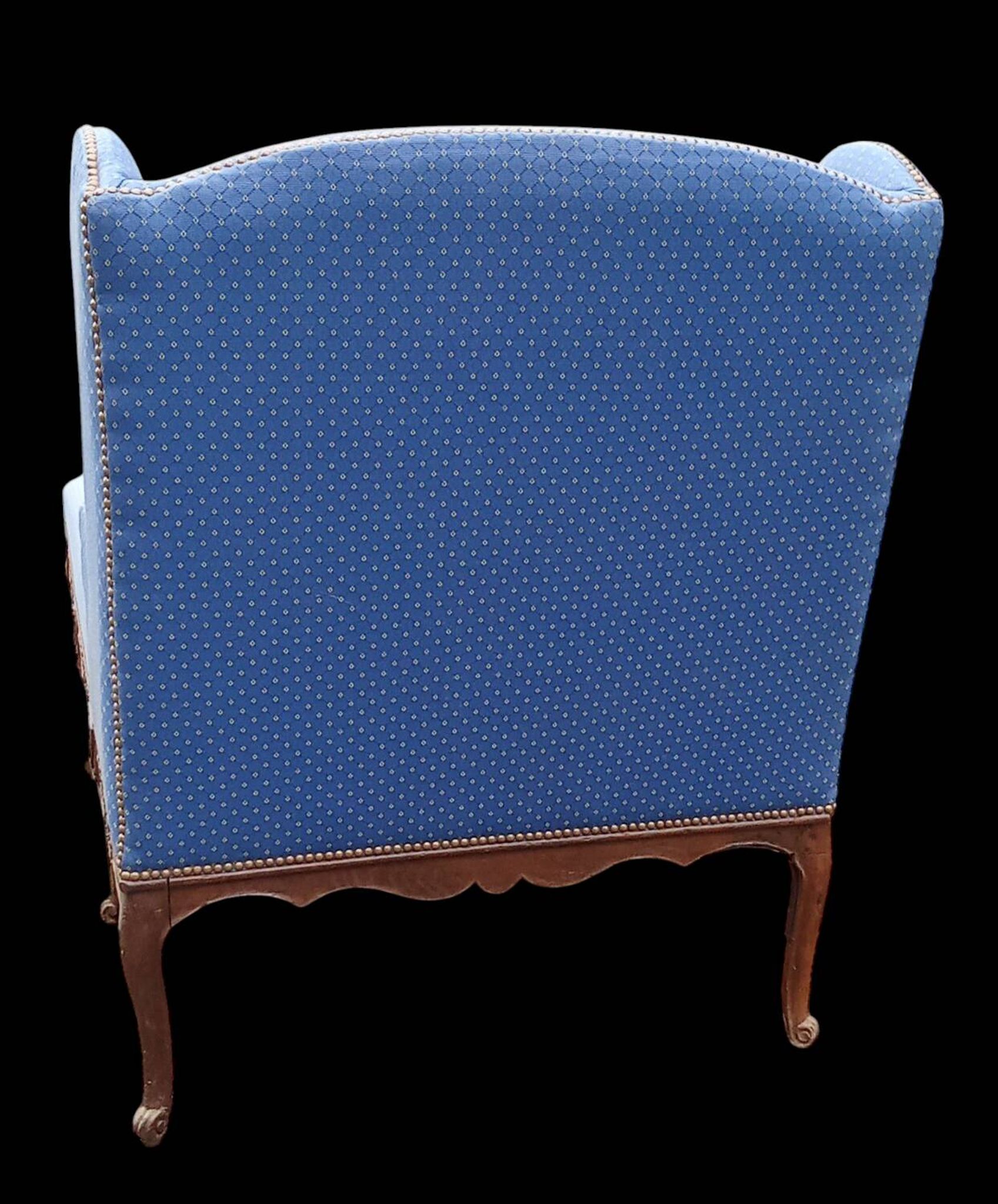 Ancienne méridienne duchesse chaise longue style Louis XV