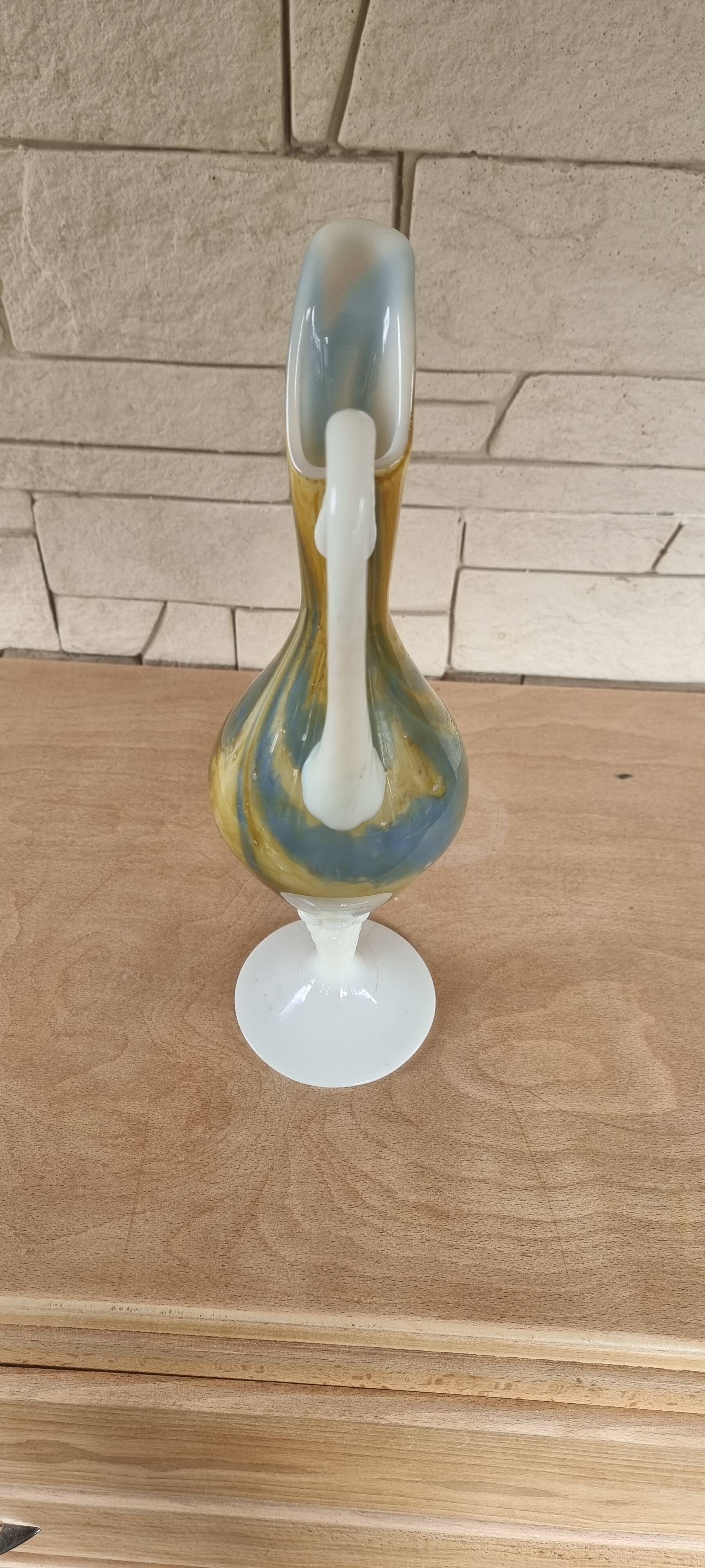 Vase vintage en opaline