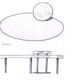 Friandise Branche-Chucri coffee table and Rami Boushdid for Kann Design
