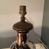 Old animal barbotine lamp base
