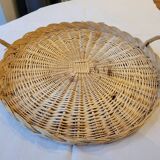 Handmade wicker tray