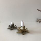 Flower candleholders