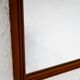 Scandinavian vintage teak mirror, 1950s