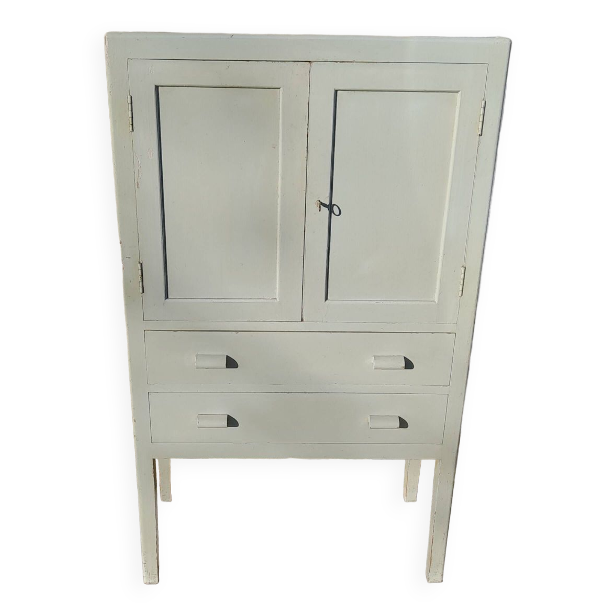 Small Parisian piece of furniture with key H120 cm