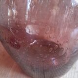 Bouteille verre Biot ventrue ancienne