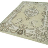 Handwoven One-of-a-Kind Anatolian Beige Carpet 194 cm x 295 cm - 36588