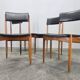 Set of Four Rare Midcentury Dining Chairs, Denmark, 1970s