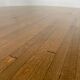 Large solid wood table 140 cm, vintage Scandinavian 70s design