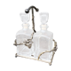 Paire de carafes à whisky vintage