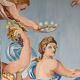 Diptyque baroque sur toile - Le triomphe de Bacchus et Ariane