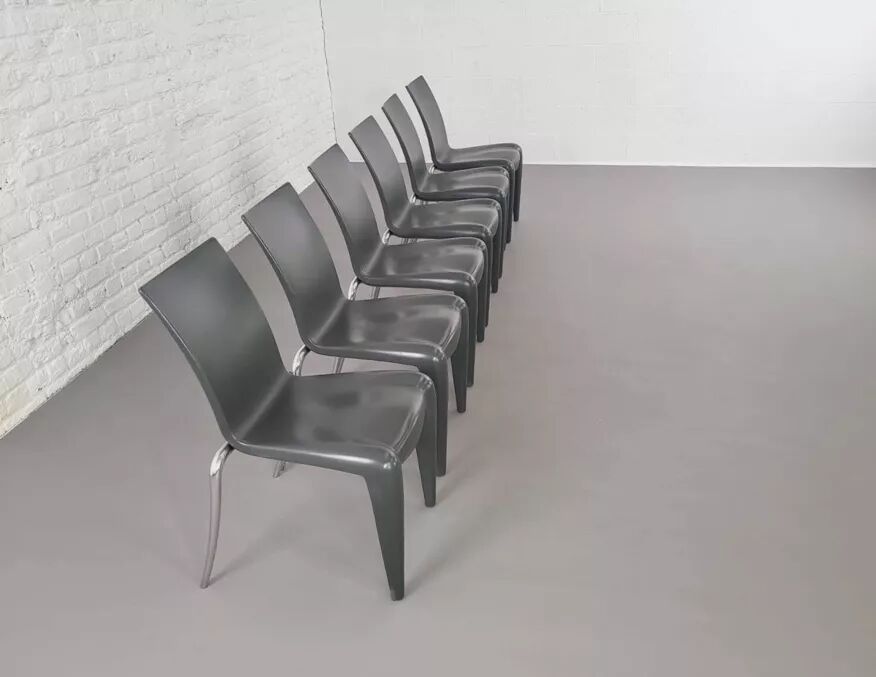 Set of 6 Louis 20 chairs, 90s design by Philippe Starck for Vitra