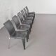 Suite de 6 chaises Louis 20 design années 90 par Philippe Starck pour Vitra