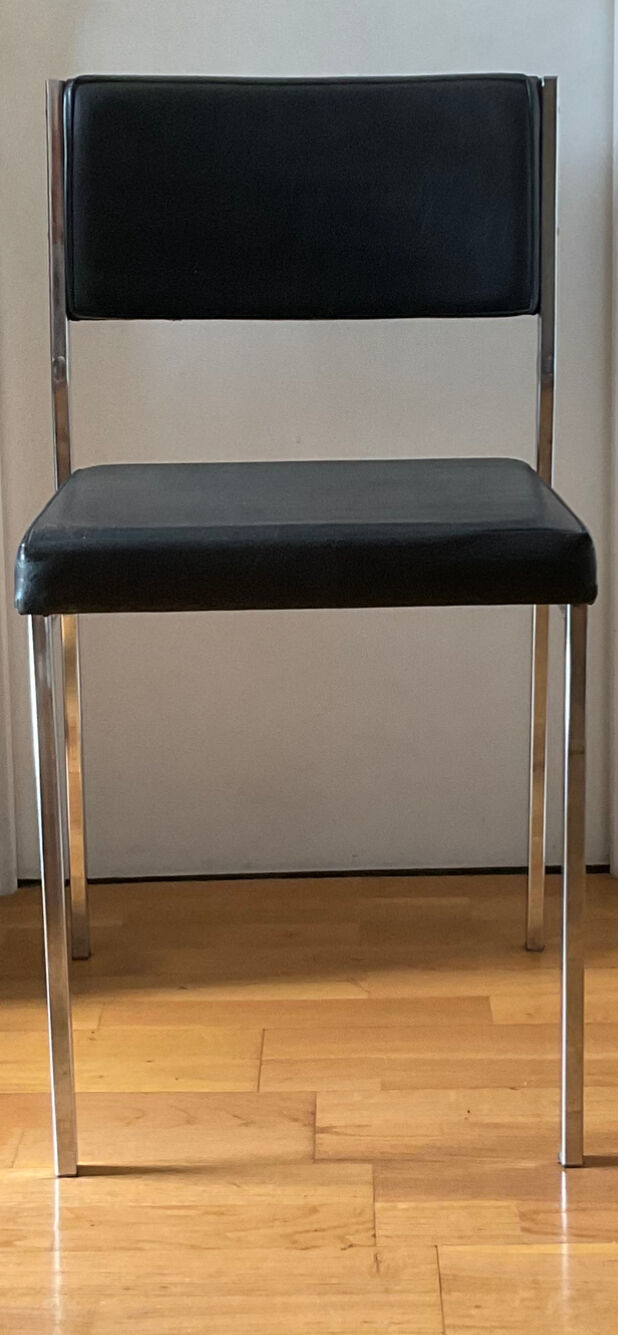 Chair 70s chrome