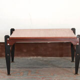 1950 vintage small table in scandinavian style