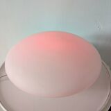 White opaline pebble lamp dlg Joseph André Motte