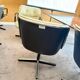 Lot de 4 fauteuils style Charles Pollock pour Knoll