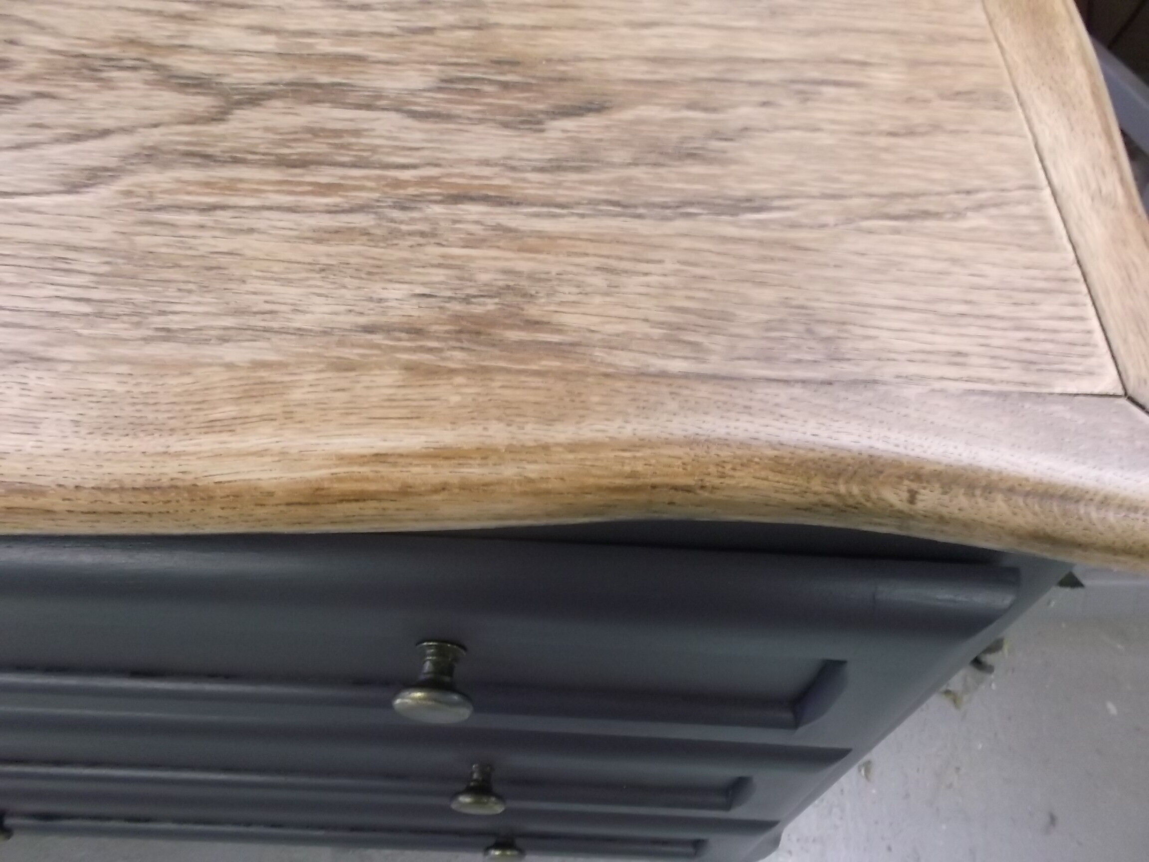 Old dresser, patinated, vintage