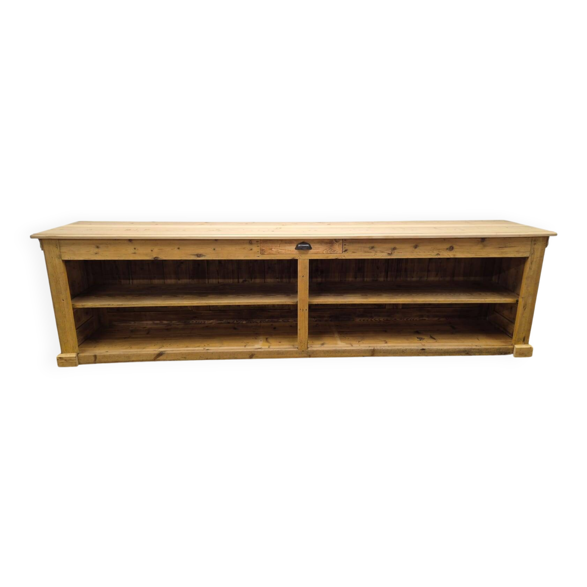 Former grocery store counter