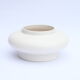 White ceramic UFO vase, 1970s