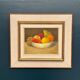 Oil on Panel “Still Life with Fruit” by Hilding Bernhard Högberg Vintage