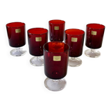 6 stemmed glasses Luminarc, model Sweden no. 2, original box