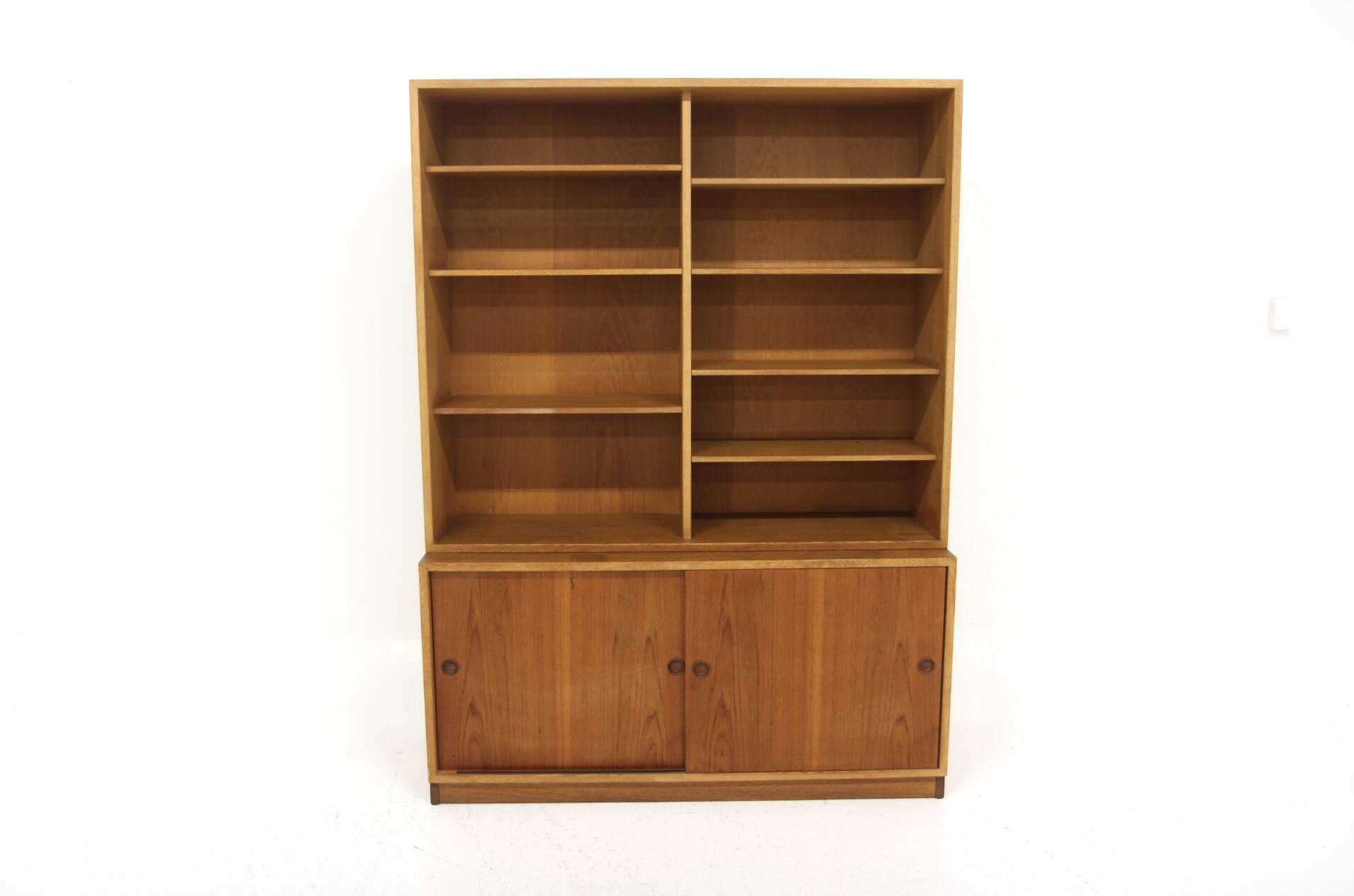 Bibliothèque scandinave en chêne Öresund, Børge Mogensen, Suède, 1960