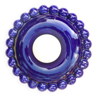 Luna Tall Cobalt Wall Lamp