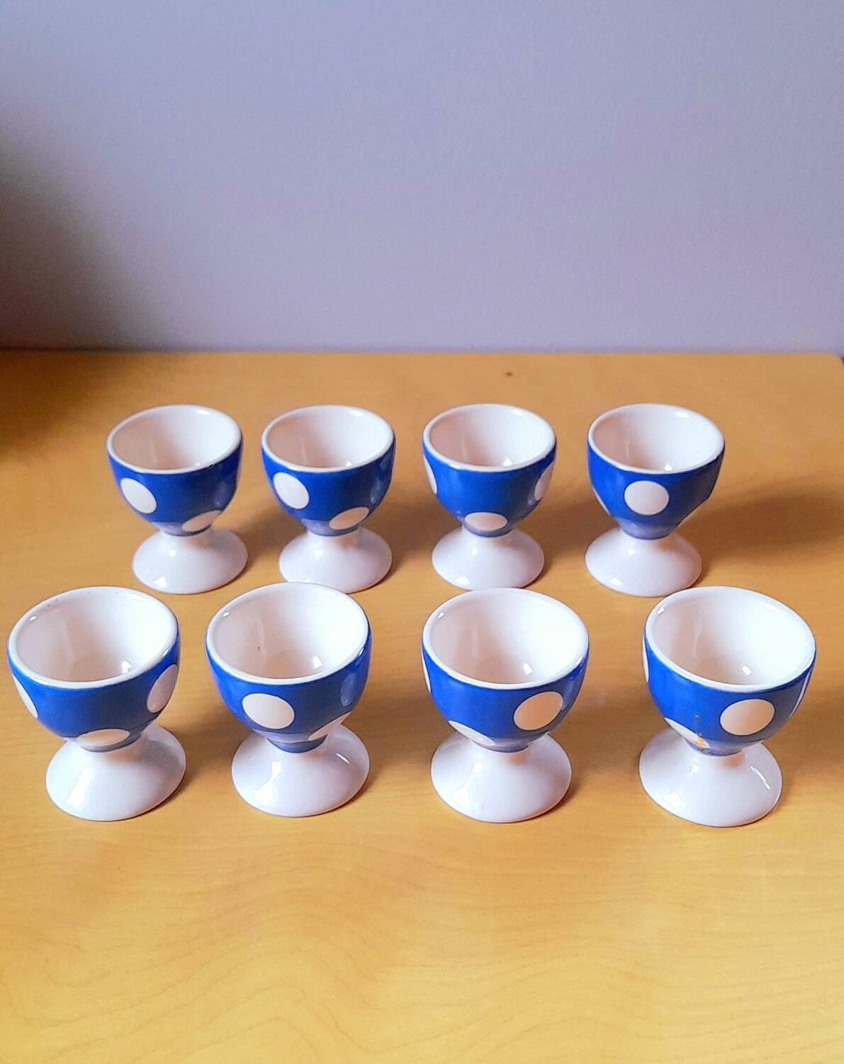 Vintage ceramic egg cups