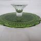 Cake display dish or pie on foot