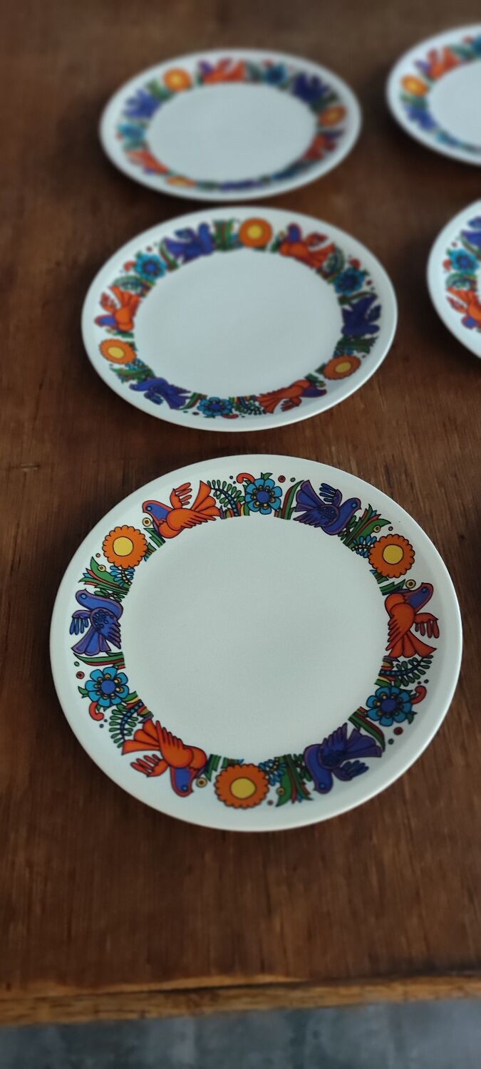 6 flat plates acapulco villeroy and bosch