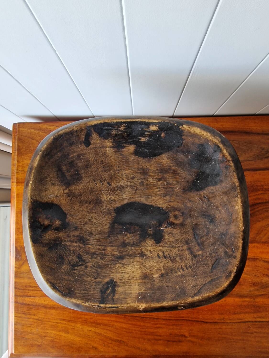 Antique Balimeke African stool