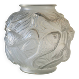 1930S Art Deco Bohemian Glass Vase By Josef Ingwald